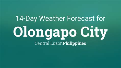 Olongapo City Weather Forecast.